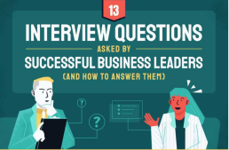 13 interview questions from leaders